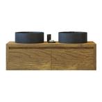 Gliss Design Onderkast Ares 140 cm Castle Brown, Ophalen of Verzenden, Nieuw, Bad