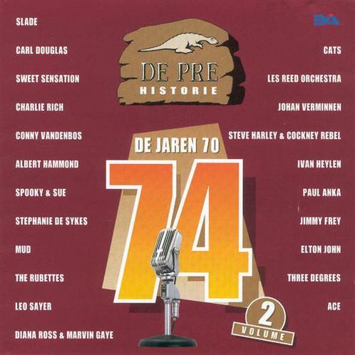 cd - Various - De Pre Historie 1974 Volume 2, Cd's en Dvd's, Cd's | Overige Cd's, Zo goed als nieuw, Verzenden