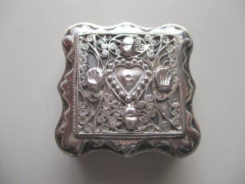 Simon Gaillard Jacz, Schoonhoven (1855-1903) - Pepermuntdoos, Antiek en Kunst, Antiek | Goud en Zilver