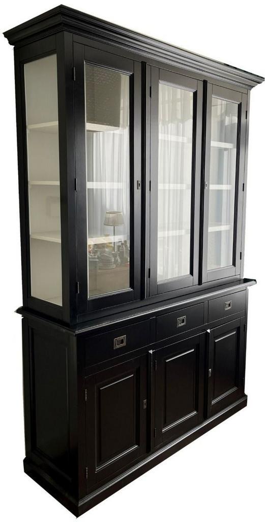 Buffetkast Dronten zwart 150cm, Huis en Inrichting, Kasten | Buffetkasten, Ophalen of Verzenden