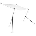 Schaduwdoek T-top wit 170x208cm - Retourdeal - 46% Korting!, Ophalen of Verzenden, Nieuw
