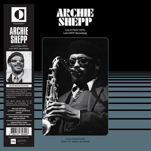lp nieuw - Archie Shepp - Live In Paris 1974 - Lost ORTF..., Cd's en Dvd's, Vinyl | Jazz en Blues, Zo goed als nieuw, Verzenden