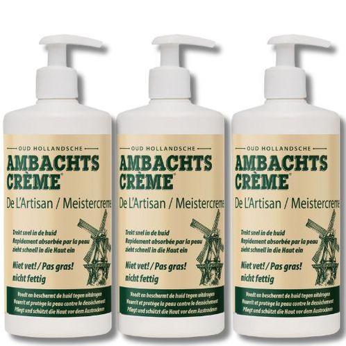 Ambachtscreme pomp - 450ml - 3 stuks, Sport en Fitness, Gezondheidsproducten en Wellness, Verzenden