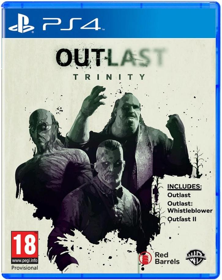 Outlast Trinity (PlayStation 4), Spelcomputers en Games, Games | Sony PlayStation 4, Gebruikt, Vanaf 12 jaar, Verzenden