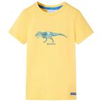 vidaXL Kindershirt 128 lichtokerkleurig, Verzenden, Nieuw