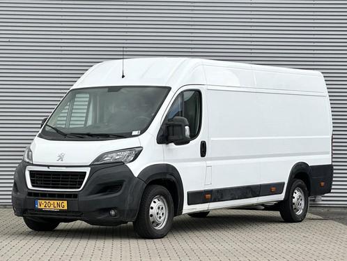 Peugeot Boxer 2.0 BlueHDI L3H2 Premium, Auto's, Bestelauto's, Lease, Handgeschakeld, Wit, Peugeot, Financial lease, Stof, Diesel
