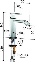 Friendo Wastafelmengkraan 003C, Ophalen of Verzenden, Nieuw