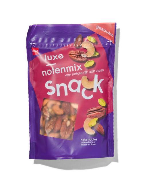 HEMA Luxe notenmix gezouten 180gram 2 voor 6.49, Diversen, Levensmiddelen, Verzenden