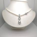 18 karaat Akoya parel, Goud - Collier met hanger Akoya parel