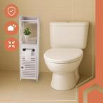 Ruhhy Badkamerkastje met Deurtje en Toiletpapierhouder –.., Ophalen of Verzenden, Nieuw