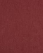 Double Gauze Katoen Rood, Nieuw, Rood
