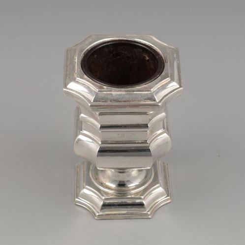 Tafelaansteker huls - Spanje / Nederland - Doos - .835, Antiek en Kunst, Antiek | Goud en Zilver