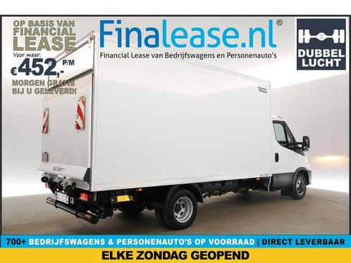Iveco Daily 35C16H Bakwagen Laadklep DL Airco 3 Pers €452pm, Auto's, Bestelauto's, Lease, Handgeschakeld, Diesel, Iveco, Wit, Verzenden