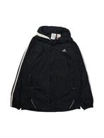 Vintage Adidas Black Shell Jacket maat XL, Ophalen of Verzenden, Zo goed als nieuw, Adidas
