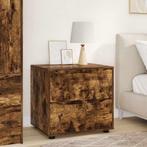 vidaXL Opbergkast Gerookt eiken 60 x 48 x 57 cm Bewerkt hout, Huis en Inrichting, Kasten | Overige, Verzenden, Nieuw