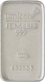 1 kilogram - Zilver - Umicore, Postzegels en Munten, Edelmetalen en Baren