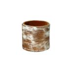 servetring koehuid bruin 5cm, Huis en Inrichting, Woonaccessoires | Overige, Verzenden, Nieuw