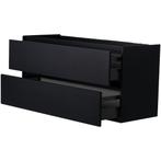 Wiesbaden Marmaris Onderkast Met 2 Laden - 100x45cm - Mat, Ophalen of Verzenden, Nieuw