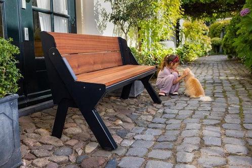 Spinwood | D1 | Bank | Tafel | Inklapbaar, Tuin en Terras, Tuinbanken, Zo goed als nieuw, Hout