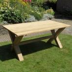 Zambia dining tuintafel 300x100xH77 cm teak, Ophalen of Verzenden, Nieuw, Teakhout