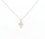 Zonder Minimumprijs - Ketting met hanger - 18 karaat Witgoud