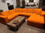 U-Bank Berlicum - u-banken - Oranje, Huis en Inrichting, Banken | Sofa's en Chaises Longues, Nieuw, Stof