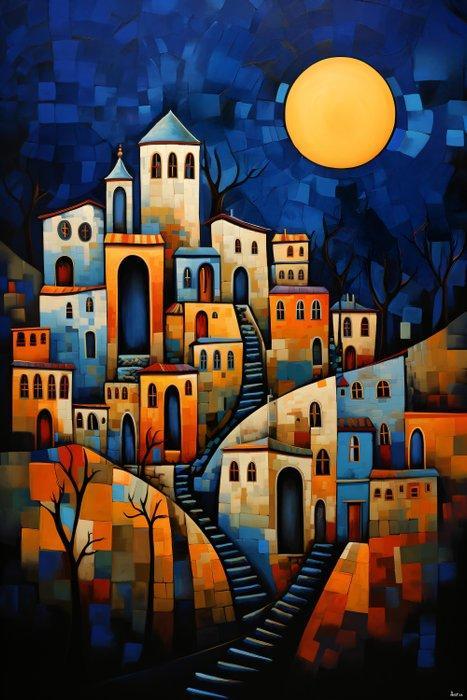 Felix van Horst - Lunar Labyrinth (XXL), Antiek en Kunst, Kunst | Designobjecten