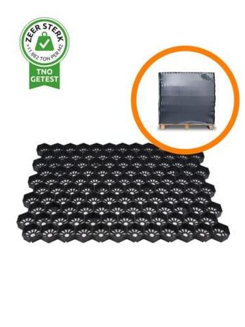 Palletdeals Grindplaten EuroGravel 3XL Zwart beschikbaar voor biedingen