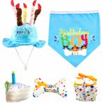 34-delige honden verjaardags set WOOF roze of blauw, Dieren en Toebehoren, Verzenden, Nieuw