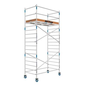 Tweedehands steiger 135 x 250 x 6.2 mtr WH GRATIS AFHOUDERS beschikbaar voor biedingen