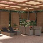 vidaXL 11-delige Tuinset poly rattan bruin, Verzenden, Nieuw, Rotan, Tuinset