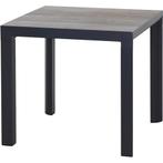 Siena Garden Silva Eettafel 80x80cm mat antraciet / gewassen, Tuin en Terras, Ophalen of Verzenden, Nieuw