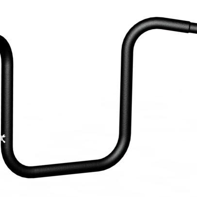 Burly Brand Ape Hanger 12in - Black - B12-1700TFB, Auto-onderdelen, Interieur en Bekleding, Ophalen of Verzenden
