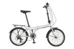 Wheelerz Vouwfiets 20 inch 6 versnellingen mat grijs  zwart