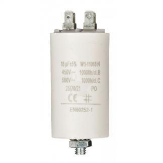Condensator - Aanloop - 18.0 F (Max. 450V, Aarde), Doe-het-zelf en Verbouw, Elektra en Kabels, Nieuw, Verzenden