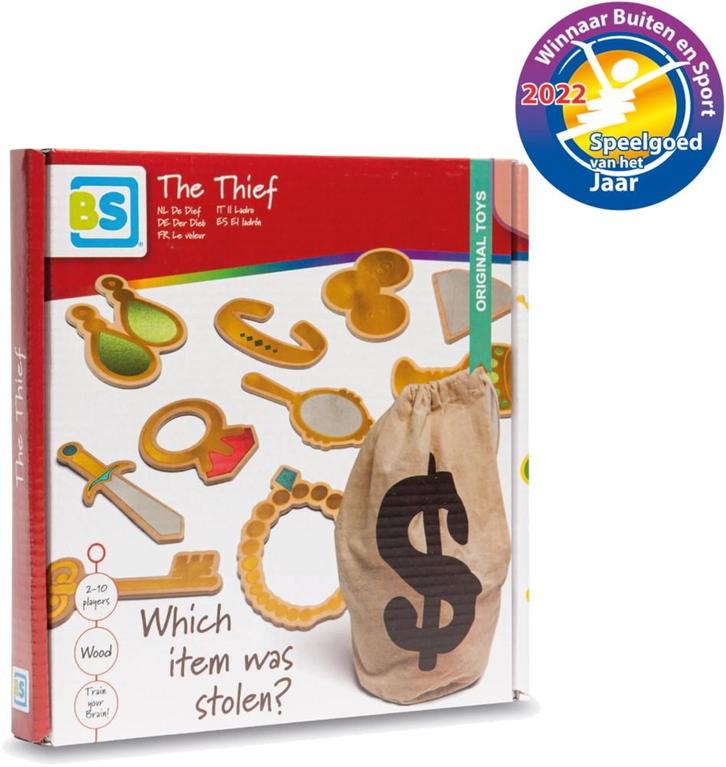 De Dief - Kinderspel | BS - Kinderspellen, Hobby en Vrije tijd, Gezelschapsspellen | Bordspellen, Nieuw, Verzenden
