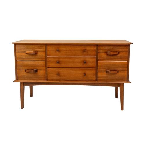 TV Meubel | Alfred Cox | Vintage | Teak |  4119, Kleding | Dames, Jurken, Zo goed als nieuw, Ophalen of Verzenden