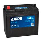 Exide Excell 12V 45Ah - Loodzuur - Startaccu - EB455, Watersport en Boten, Nieuw
