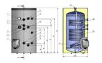 Boiler en buffervaten t/m 500L, incl. warmtewarmtewiselaars, 100 liter of meer, Ophalen of Verzenden, Nieuw