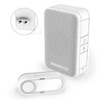 Honeywell draadloze plug-in deurbel met drukknop wit -, Doe-het-zelf en Verbouw, Alarmsystemen, Verzenden, Nieuw, Overige typen