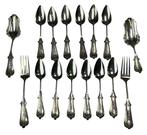 Theelepel (16) - .835 zilver - vorken en lepels, Antiek en Kunst