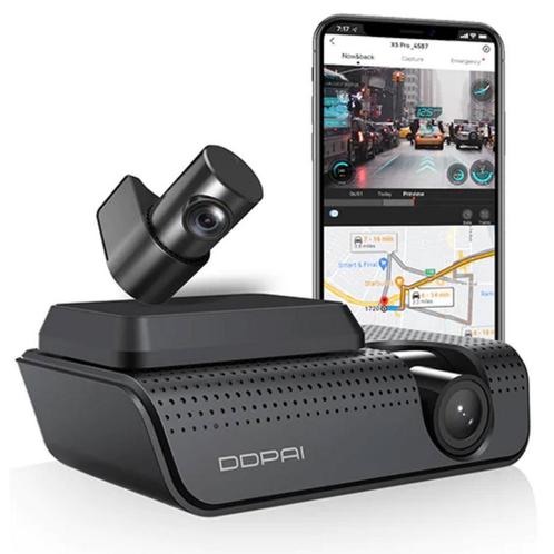 DDpai X5 Pro | 4K 2CH | Wifi | GPS | 32gb dashcam, Auto diversen, Dashcams, Nieuw, Verzenden