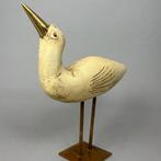 Ewa Budzowska - NO RESERVE - The bird - big - decorated by, Antiek en Kunst