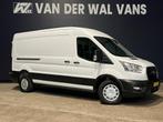 Ford Transit 2.0 TDCI 131pk L3H2 Euro6 Airco | Apple Carplay, Stof, Gebruikt, Wit, Dealer onderhouden
