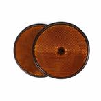 Benson Ronde reflector - 85 mm - oranje - 2 stuks - E-keu..., Ophalen of Verzenden, Nieuw