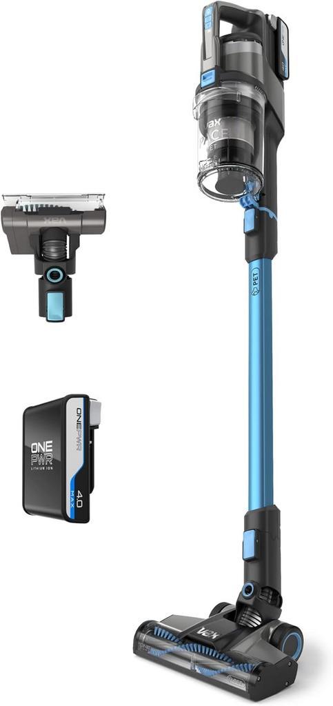 Vax CLSV-VPKA Stofzuiger Pace Pet – Draadloos – Blauw/Grijs, Witgoed en Apparatuur, Stofzuigers, Stofzuiger, Nieuw, Reservoir