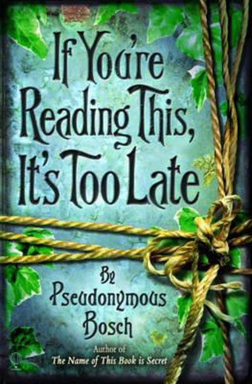 If Youre Reading This, its Too Late 9780746097403, Boeken, Taal | Engels, Gelezen, Verzenden