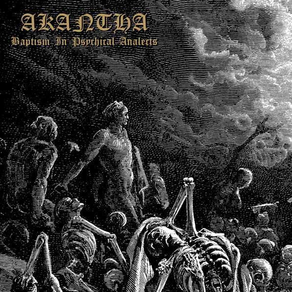 cd digi - Akantha - Baptism In Psychical Analects, Cd's en Dvd's, Cd's | Rock, Zo goed als nieuw, Verzenden