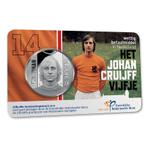 5 Euro 2017 Johan Cruijff UNC Coincard, Postzegels en Munten, Munten | Nederland, Verzenden