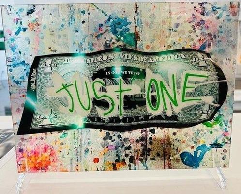 Karl Lagasse (1981) - One Dollar Just One Green Atelier, Antiek en Kunst, Kunst | Schilderijen | Modern